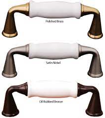 4.5 out of 5 stars. Traditional Cabinet Pull With White Porcelain Doorware Com