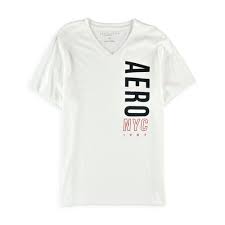 Aeropostale Mens Nyc V Neck Graphic T Shirt Mens Apparel