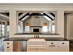 If this is the case, the contractor will need to install a large structural beam to take the place of the wall, which can be either visible or tucked above the ceiling drywall; Load Bearing Wall Removal Options Kitchen Remodel