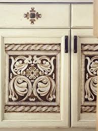 Update Bland Builder S Cabinets Update Cabinets Stencil Furniture Builders Cabinets