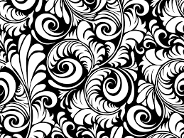 Black And White Floral Design Black And White Floral Wallpaper 1 Floral Wallpaper Wallpaper Black And White