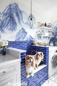 This Laundry Room S Dog Shower Is The Pampering Your Pooch Needs Dog Shower Dog Rooms Laundry Room Inspiration