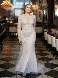 Iskra Lawrence Shows Off Her Curves In New Bridal Campaign