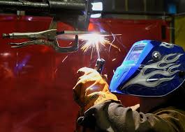 TRADING FUTURES Welding students show their proficiency