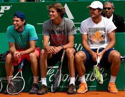 dominic thiem sasha zverev and mischa zverev tennis photos tennis pictures tennis players