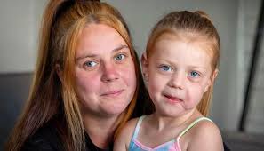 This little girl escapes death after dog attack as mum calls for breed ban