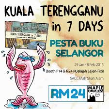 Orang ramai boleh mendapatkan buku terbitan terbaharu dengan diskaun hebat sehingga 70%. Azharsketch