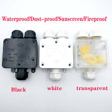 Proper wire joint 3 way. 3 Way Plastic Waterproof Electrical Junction Box Cable Wire Connector Ip68 Hi Electrical Boxes Panels Boards Business Industrial