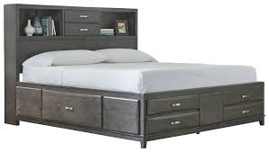 Caitbrook Queen Storage Bed With 8 Drawers B476b2 64 65 98 Complete Beds St Lucie Discount Furniture
