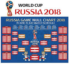 Select edition fifa world cup 2026™ qatar 2022 russia 2018 brazil 2014 south africa 2010 germany 2006 korea/japan 2002 france 1998 usa 1994 italy 1990 mexico 1986 spain 1982 argentina 1978 germany 1974 mexico 1970 england 1966 chile 1962 sweden 1958 switzerland. World Cup 2018 Stickers 16 X 24 Inches Russia World Cup 2018 Poster Soccer Calendar Bar Party Decorations Buy Online In Burkina Faso At Burkinafaso Desertcart Com Productid 60785602