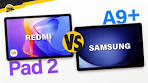 WHICH IS BETTER? - Xiaomi Redmi Pad 2 vs Galaxy Tab A9+ - YouTube