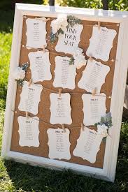 cork board wedding seating chart seatingassignments