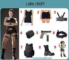 Best Diy Lara Croft Costume Tutorial Online Diy Lara Croft Cosplay Costume Tutorial In 2021 Trendy Halloween Costumes Lara Croft Costume Halloween Halloween Outfits