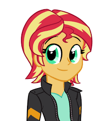 Sunny With Short Hair Sunset Shimmer Equestria Girls My Little Pony Friendship