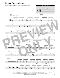 The font collection section is the place where you can browse, filter, custom preview and. Inxs New Sensation Sheet Music Download Printable Pdf Rock Music Score For Guitar Chords Lyrics 48140
