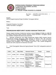 Sijil perakuan pendaftaran koperasi hartanah anggun berhad. Notis Penangguhan Mesyuarat Kawasan 2021