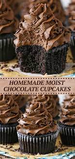 Best Homemade Chocolate Cupcake Recipe Must Try Cupcakes Recipe Cupcake Recipes Chocolate Chocolate Dessert Recipes Homemade Chocolate Cupcakes