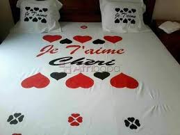Voir plus d'idées sur le thème lit, draps de lit, parure de lit. Draps De Lit Personnalise 15 000 Fcfa Vetements Cotonou Bj