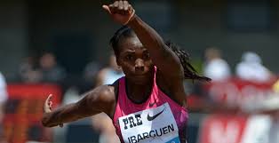 La colombiana caterine ibargüen ganó en la primera válida de triple salto femenino de la liga de diamante 2018, disputada en shanghái, donde logró la mejor marca de la temporada (14,80 metros). Caterine Ibarguen
