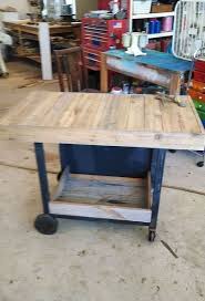 Repurposed Old Rusted Grill To Outdoor Table Outdoor Tables Outdoor Kitchen Grill Table