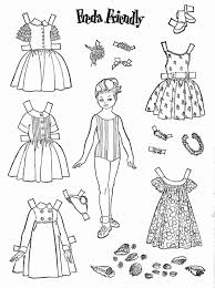 Kids who print and color sheets and pictures, generally acquire and use knowledge. Paper Doll Dress Up Coloring Pages Novocom Top