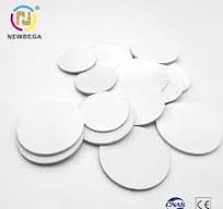 125 KHZ T5577 Coin Disc PVC Tags RFID Rewrittable Chip Proximity Round 3M  Glue Self-Adhesive Sticker 5/10/20PCS - AliExpress