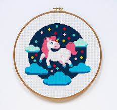 Free printable unicorn cross stitch patterns. Unicorn Cross Stitch Pattern Pdf Art Collectibles Fiber Arts Tomtherapy Co Il