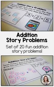Addition Story Problems Volume One Math Story Problems Story Problems Story Problems Kindergarten