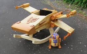 The X Wing Fighter Rocking Horse Star Wars Diy Rocking Toy Wooden Stars