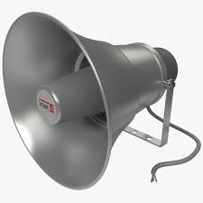 Paging Horn Speaker Hs 20 3d Model Ad Speaker Horn Paging Model In 2020 Horn Speakers Speaker 3d Model