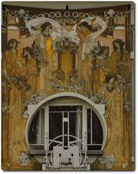 Maison Cauchie Brussels Belgium Detail Of The Facade Fachadas Arte Deco Belle Epoque