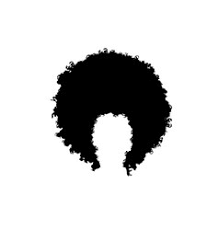 Vector silhouette of woman wearing afro. Afro Silhouette Vector Images Over 2 400