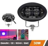 30W 3.8' IP69 Line Shape Blue White Red Green Safety Zone Forklift Arc Zone  Light