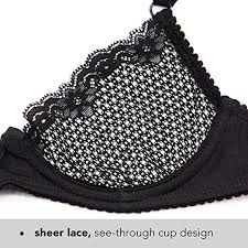 2019 Wingslove Womens Sexy 1 2 Cup Lace Bra Soft Mesh Underwired Demi Bra Unlined See Through Bralette From Biwanrou 21 62 Dhgate Com