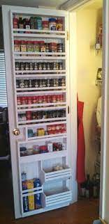 As kitchen pantries can tend to lose their organization over time, a fully concealing kitchen pantry door can be a godsend. Food Pantry Door Shelves For Spices Potatoes Etc This Is A Must Have Project Kitchen Organization Diy Kitchen Organization Home Organization