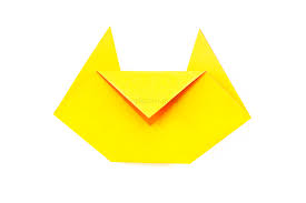 Origami diagrams for children, for beginners cat kitty easy papercraft / paper crafts origami. How To Make An Easy Origami Cat Face 2 Folding Instructions Origami Guide