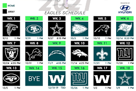 Eagles 2022 Schedule Obligatory Eagles Schedule Post (We've Got 'Em Going 15-2) - Crossing Broad