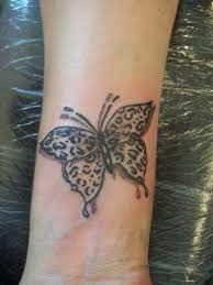 Leopard Print Butterfly Leopard Print Tattoos Cheetah Print Tattoos Leopard Tattoos