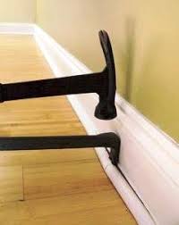 How To Remove Baseboard Without Damage Removing Baseboards Cleaning Hacks Baseboard Styles