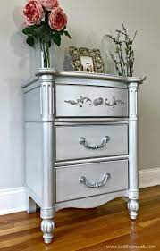 One of over 3,500 exclusive benjamin moore colors. How To Paint Furniture With The Best Silver Metallic Paint