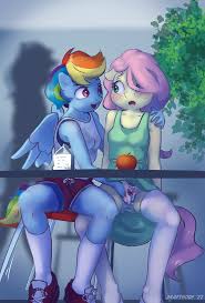 Rule34 - If it exists, there is porn of it  fluttershy (mlp), rainbow dash  (mlp)  5494506