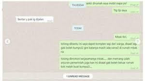 Buat kamu yang pengen cari nomor wa (whatsapp) yang bisa diajak video call maka admin ada info nya, jadi kamu tidak perlu khawatir lagi. Beredar Chat Wa Ria Ricis Saat Ditegur Warga Karena Syuting Di Tengah Wabah Corona Ini Isinya Halaman 3 Tribunnewsmaker Com