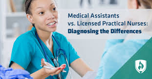 medical assistants vs licensed practical nurses diagnosing