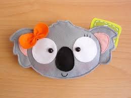 Cora The Koala Purse Felt Crafts Girls Purse Purses