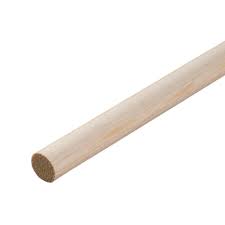 3 4 In X 48 In Wood Round Dowel Hddh3448 The Home Depot Wood Rounds Moulding Millwork Hardwood