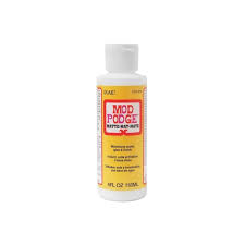 U sing the inside of the well of the tray as a guide. Mod Podge Matt Kleber Fur Papier Servietten 118 Ml Flasche