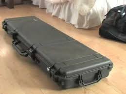 Pelican products storm long gun case (black) with foam. Pelican Double Rifle Case Youtube