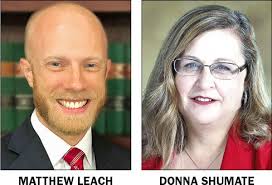 Leach, Shumate vie for judgeship