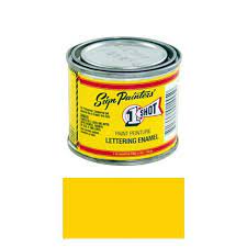 1 4 Pint Shot Chrome Yellow Paint