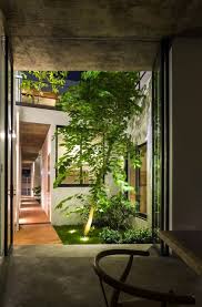 Modern Decorated Apartment In Vietnam 2016 Tropical Houses Indoor Courtyard Interior Garden